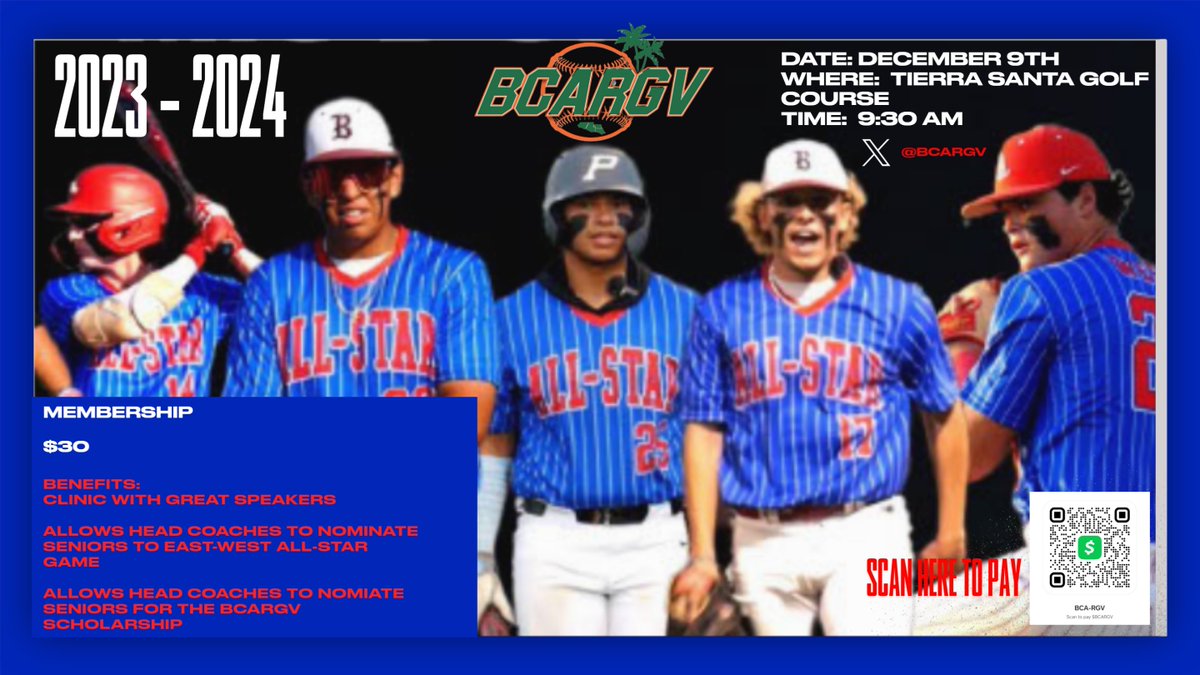 That time of year!!!  Head Coaches and Assistant coaches in the RGV, or anyone wanting to learn, come join us at our Annual BCARGV clinic.  Great speakers, food and golf.