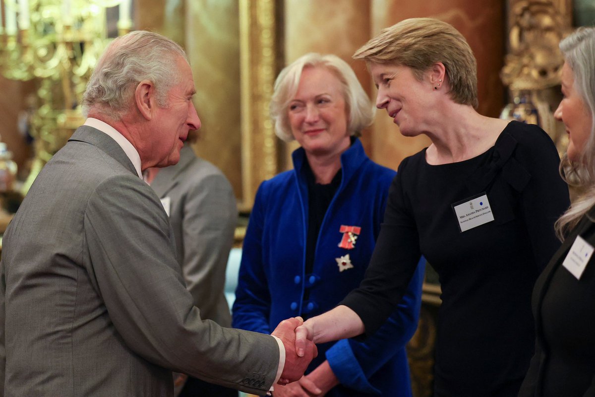 This evening The King hosted a reception to celebrate nurses and midwives working in the UK.

The event - part of the #NHS75 celebrations - happily coincides with His Majesty’s own 75th birthday!