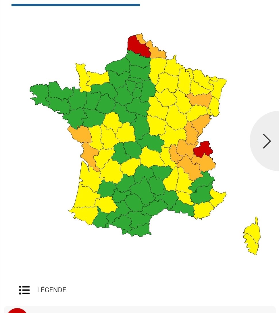 Il est quand même dommage que <a href="/TF1/">TF1</a> dans son bulletin #météo ne stipule pas la #vigilance rouge, juste vite fait dans le #20h. Une petite banderole pendant le bulletin serait la bienvenue non ? Sachant que cela a été enregistré bien avant le journal qui lui est en direct !