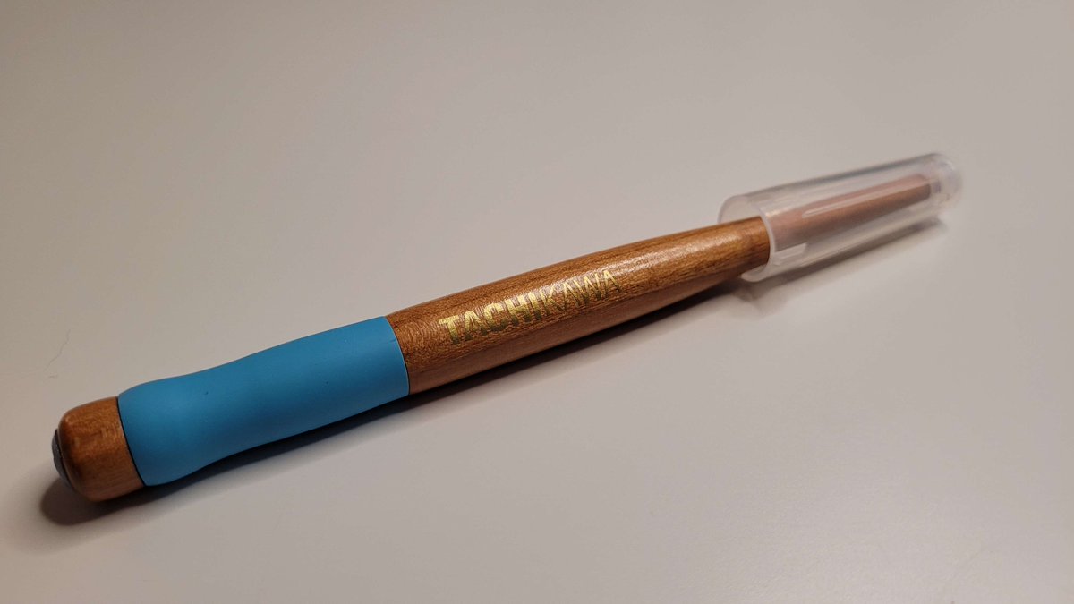 TheJayRyan's tweet photo. Art supply erotica... I just got a new nib holder.... Just look at it... #ink #inking #Gpen #nikko #TACHIKAWA  #hunt102 #pentalk #comicbooks #comicart #art #comics #anime #manga https://t.co/D2M2jx2AlU