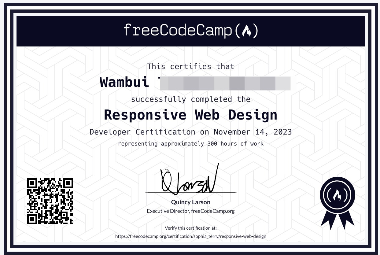Free Course: Responsive Web Design from freeCodeCamp