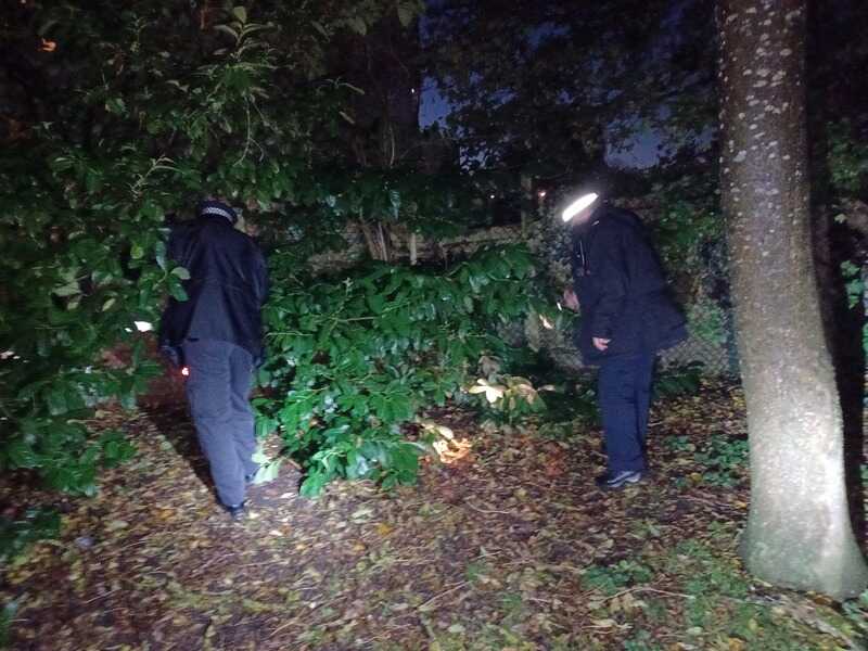 Worcester park SNT carried out weapons sweep at Dorchester park  Dorchester road worcester park on Tuesday 14th November at 17.30 hours. #MPSSutton #MyLocalMet