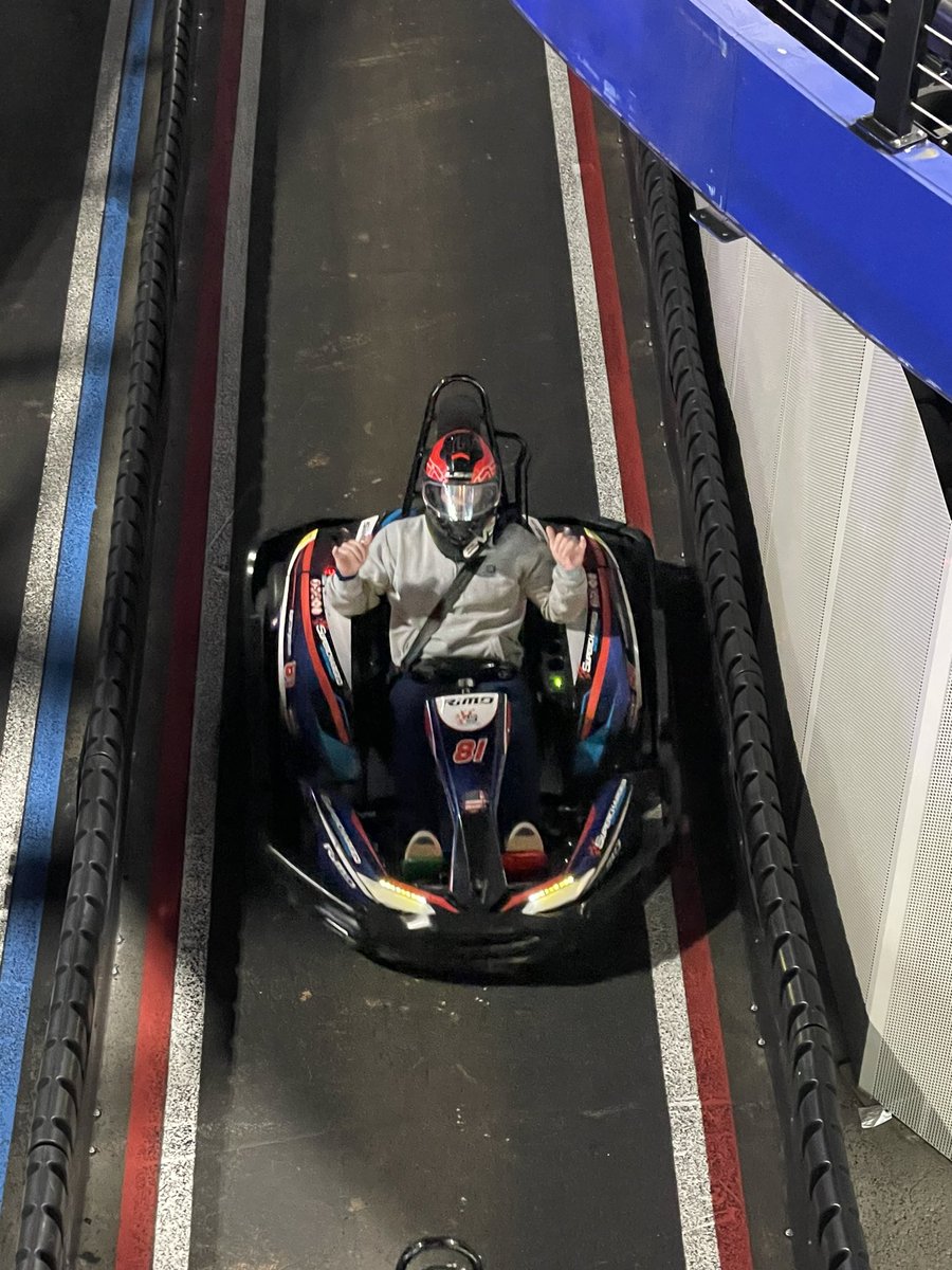 Prodigy_Search's tweet image. Got our week off to a great start with a staff outing at Supercharged Entertainment. All had fun getting out with our team and enjoying some friendly competition.

Go-karts, axe throwing, arcade games, and more!