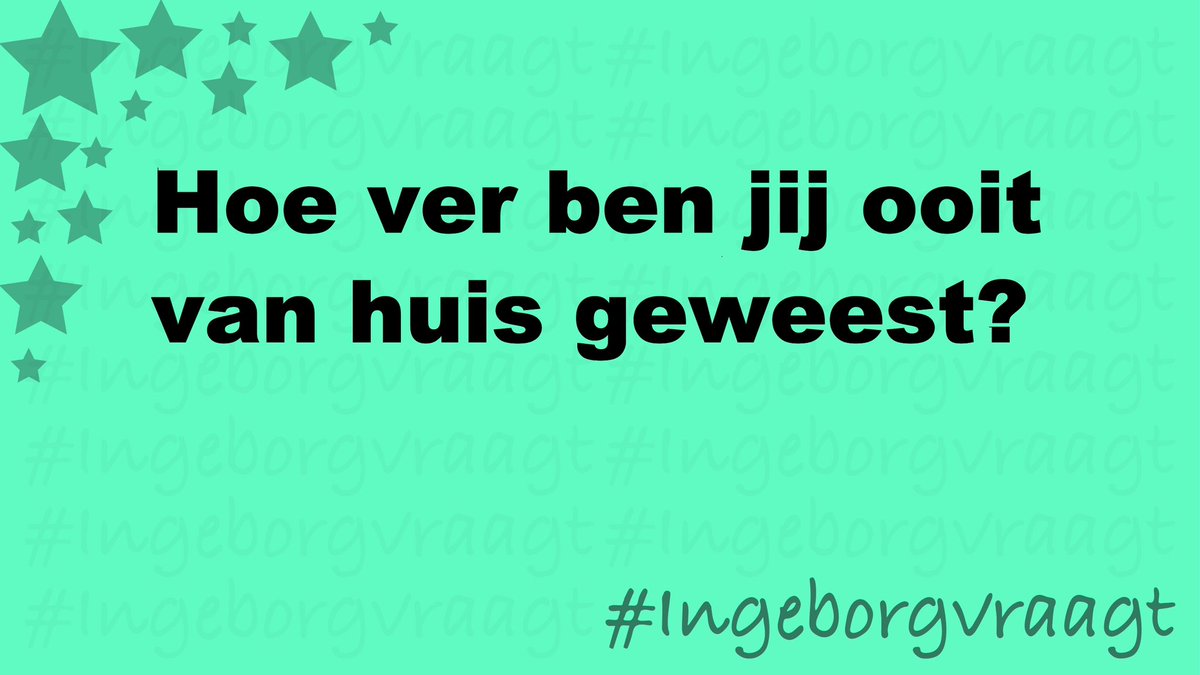 #IngeborgVraagt🍀😇 tweet media