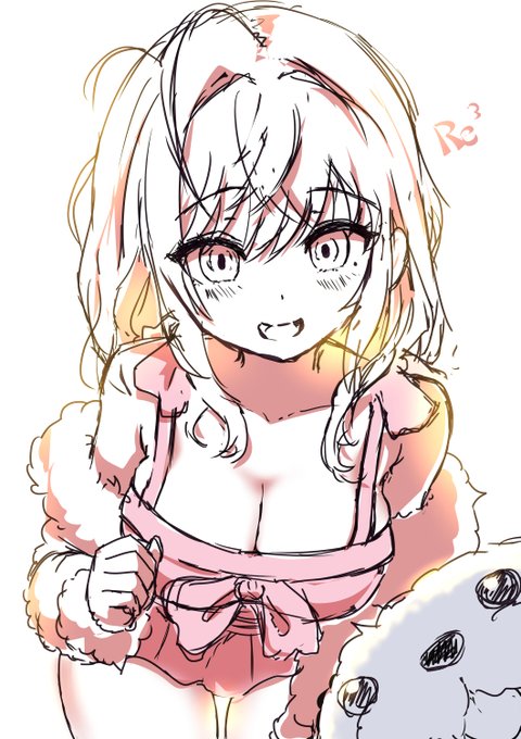 すぐ消える
おはよう(と言おうと思ったらウニが突撃してくる)
莉々華ちゃんwip 