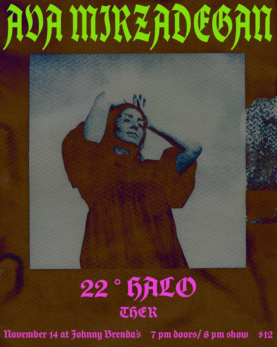 Ava M ποΈ Find me on π¦π¦π¦ (same handle!) (@avamirzadegan) on Twitter photo Philly album release show tonight to bookend the Dark Dark Blue tour with my new ~hometown~ (started the tour in dc, where Iβm from) ππ
Playing with @ther_ther_ther and 22Β° halo at <a href="/johnnybrendas/">Johnny Brenda's</a> in fishtown π
7 pm doors/8pm show
$12 Philly album release show tonight to bookend the Dark Dark Blue tour with my new ~hometown~ (started the tour in dc, where Iβm from) ππ
Playing with @ther_ther_ther and 22Β° halo at <a href="/johnnybrendas/">Johnny Brenda's</a> in fishtown π
7 pm doors/8pm show
$12