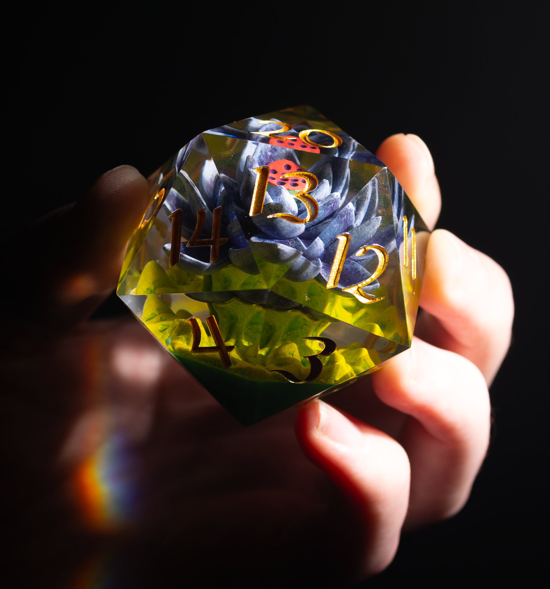 Magic: The Gathering Black Lotus Spindown 54mm D20 Dice