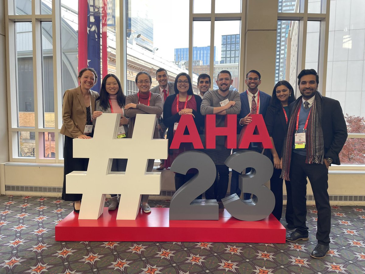 Great time at #AHA23 as usual! Loved seeing mentors and friends as well as learning about the wonderful advances in cardiology! @FaRodriguezMD @JuneWRhee @Ron_Witteles @StanCVFellows @StanfordDeptMed