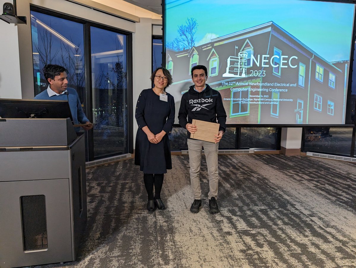 ieeenlca's tweet photo. @NRC_CNRC @MarineThinking @ccore1975 #NECEC23: 🏆 The Wally Read Best Young Professionals Paper Award goes to Hamid Jafarzadeh, for his great paper titled "A Country-wide Wetland Benchmark Dataset for Canadian Ecozones using Sentinel-2 Imagery"👏 https://t.co/Bav6Ij6wro