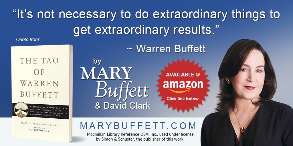Mary Buffett tweet media
