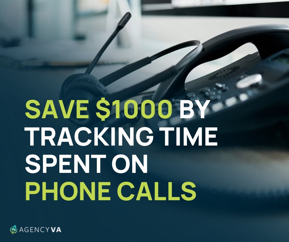 Did you know you could save $1,000s? Efficiently track time spent on phone calls and watch your costs drop by thousands!

Contact us now to learn about our industry leading tracking software &amp; virtual insurance assistants!

agencyva.com/contact/?utm_s…