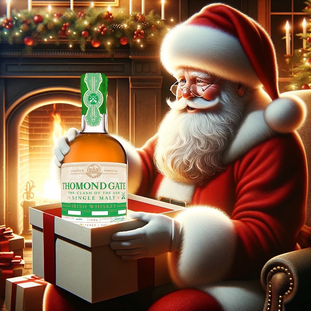 What will you be asking for this Christmas! thomondgatewhiskey.com/product/clash-…