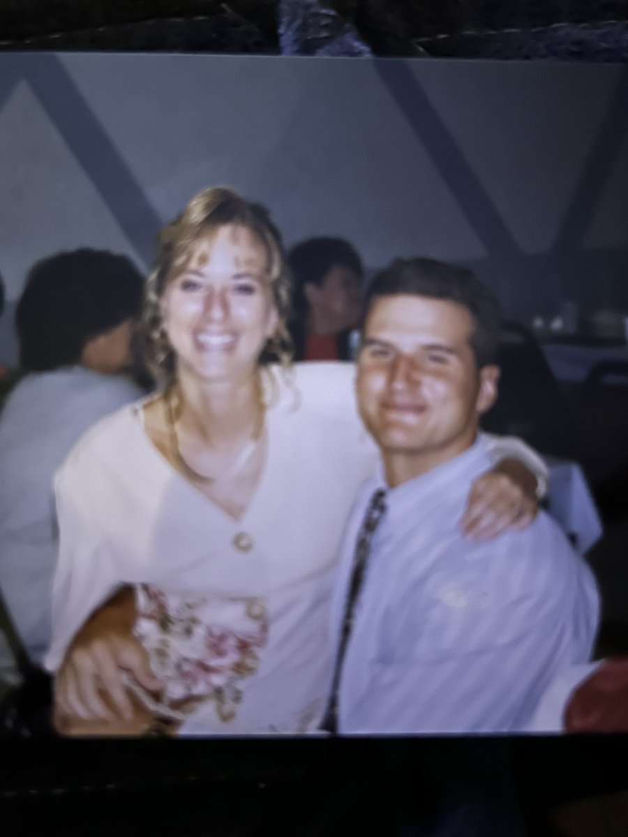 149Cheryl's tweet photo. 31 years… Look at those bright eye’d, fresh faced kids and where we are now. I wouldn’t have it any other way. 
Happy anniversary @BanoKen  ❤️ https://t.co/4Iue5Hc8aE