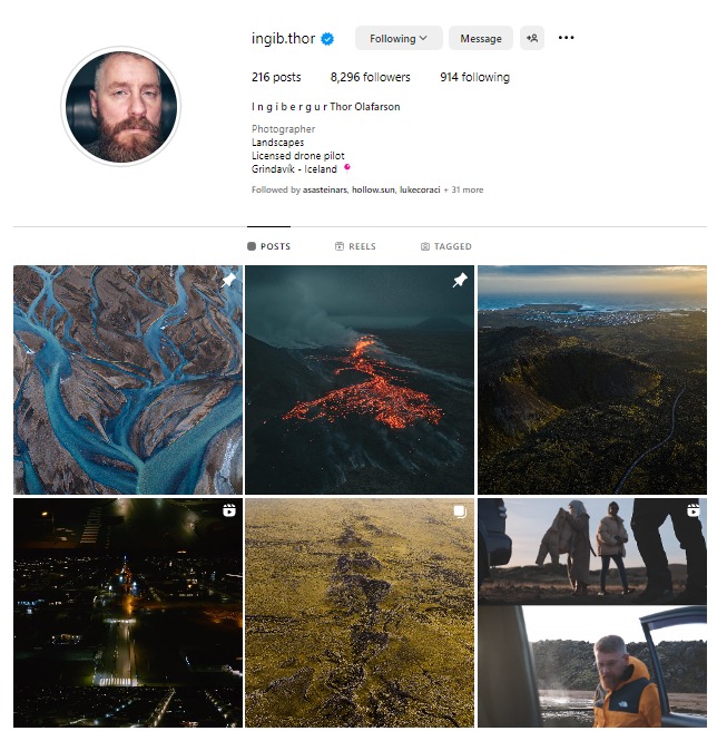 Ingibergur Thor has really caught the hearts of Icelanders. He gives a heartwarming, sometimes heartbreaking, insight into the lives of the people of Grindavík. Follow him on Instagram to understand what they are going through in a way we could never communicate 📷<a href="/ingib/">ingibergurfromiceland</a>.thor 2/2