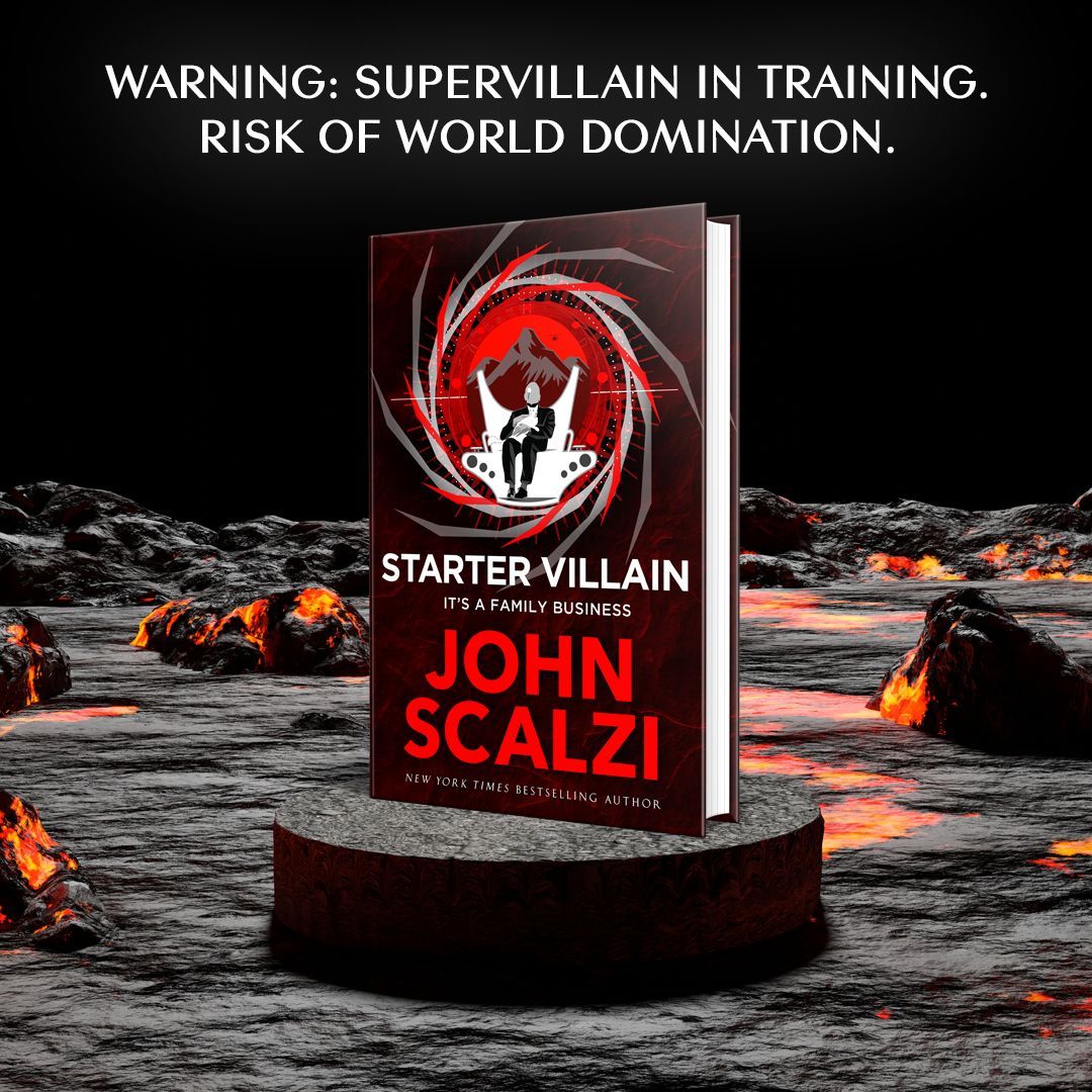 'A funny satire imagining the inner life of the villains in spy movies, where the cats are the real heroes (obviously).' We're thrilled to see Starter Villain by John Scalzi featured by @GHmagazine as one of the best fantasy novels to read ✨ buff.ly/3uaLihC