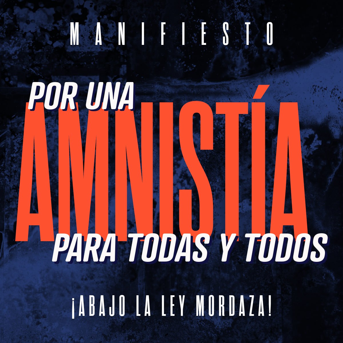 🧩La amnistía debe incluir a todas las encausadas por defender el derecho de autodeterminación de Catalunya, al conjunto de activistas sociales y encausadas por el racismo de Estado y la derogación total de la ley mordaza.

📝Por una Amnistía para todas:
absolucion6dezaragoza.info/manifiesto-por…