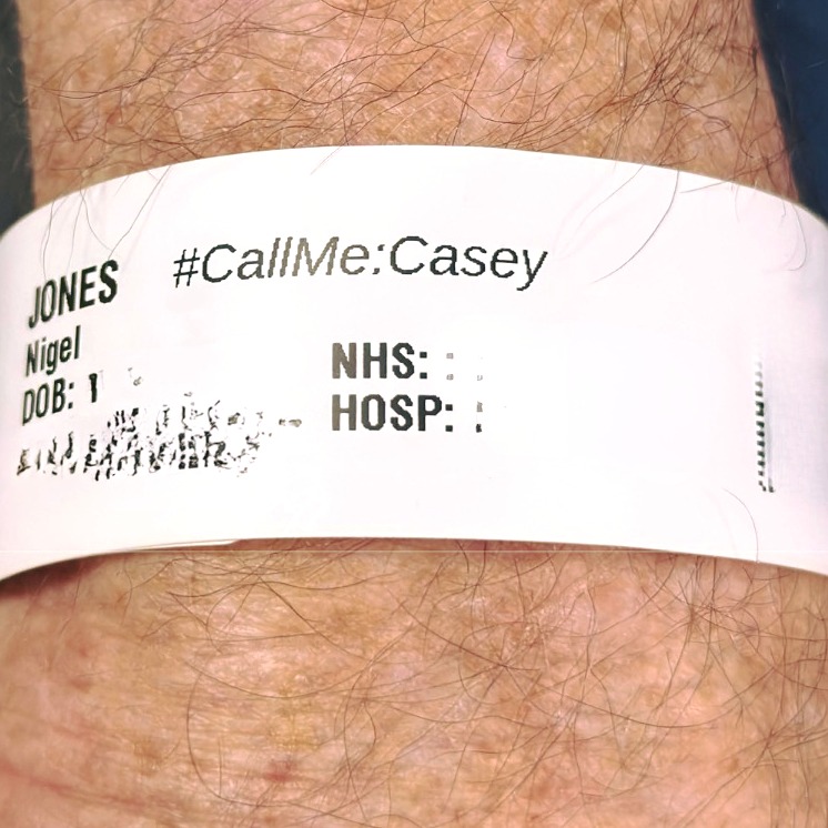 Meet N̶i̶g̶e̶l̶… or Casey to everyone who knows him!

Casey hasn’t been known as Nigel for decades and wouldn’t turn around if you called out his birth name in the street, but according to NHS records that was his name.

We think names are important and so we've given our