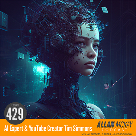 The Hot Topic of 2023 = AI + ART! In this Podcast, I discuss all things artificial intelligence with Tim Simmons, the Creator of @TheoreticallyMedia, a YouTube Channel focused on creative #AI. We also talk about the dual Hollywood strike, so check it out! allanmckay.com/429