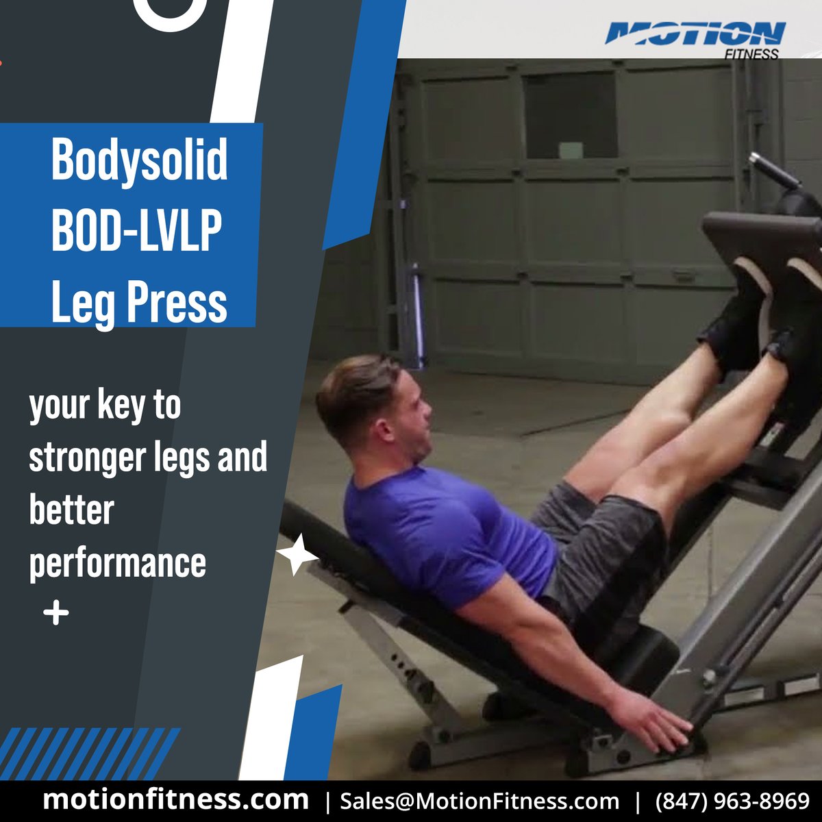 MotionFitness's tweet image. Unlock stronger legs and peak performance with Bodysolid BOD-LVLP Leg Press! Order online at #MotionFitness to level up your workout!

Visit us Now👉: motionfitness.com

#legpressmachine #legpressequipment #weightlifting #latpulldown #latpulldowns #latpulldownmachine #lats
