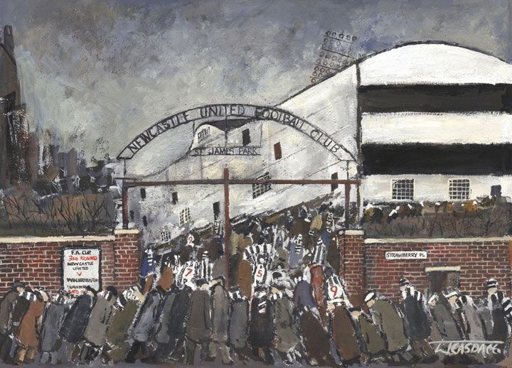 Black and White by Malcolm Teasdale buff.ly/3QP09a9  #NewcastleUnited #StJames'Park #NUFC Lim,ited edition prints available with Free UK mainland delivery.