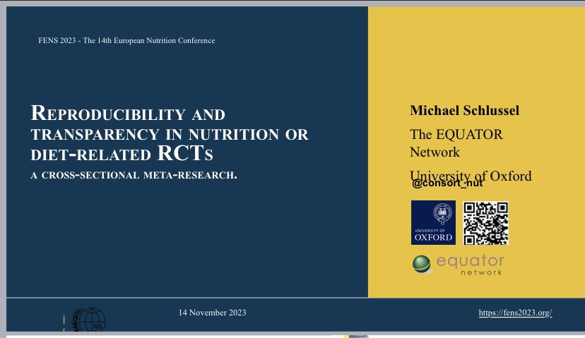 consort_nut's tweet photo. And, from 6pm in room 13, we will be on again, presenting more results at  #FENS2023!

Come and join us to know more about our work to increase #ResearchTransparency and #Reproducibility of nutritional interventions studies. https://t.co/x7rgQr4IgT