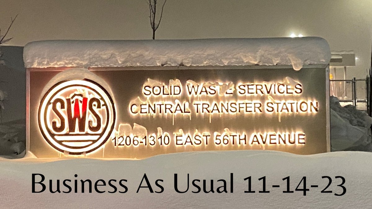 If we missed you yesterday, we will pick up to 3 additional bags for free next week. Please clear a 10' area around dumpsters, residents please ensure your cart isn't balanced on a snow berm or buried, and if your road is not yet cleared, please retrieve your carts asap for plows