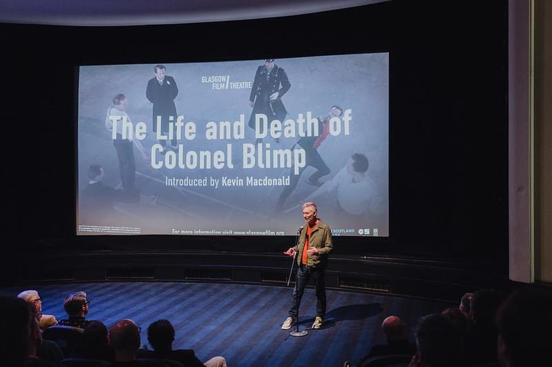What a joy it was to welcome Kevin Macdonald — grandson of Emeric Pressburger — to introduce our screening of The Life and Death of Colonel Blimp on Sunday. Screening one more time tomorrow on 35mm. Browse our CineMasters: Powell & Pressburger season🎟️ bit.ly/powellpressbur…