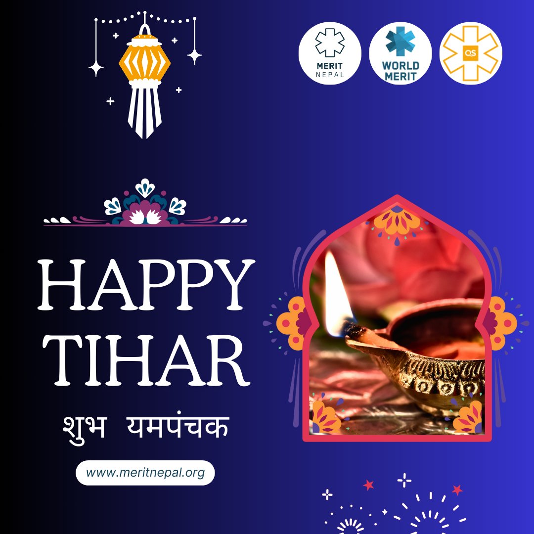 समस्त नेपालीहरुको महान पर्व यमपंचकको हार्दिक मंगलमय शुभकामना !
#Tihar2080 #MeritNepal #MeritPokhara