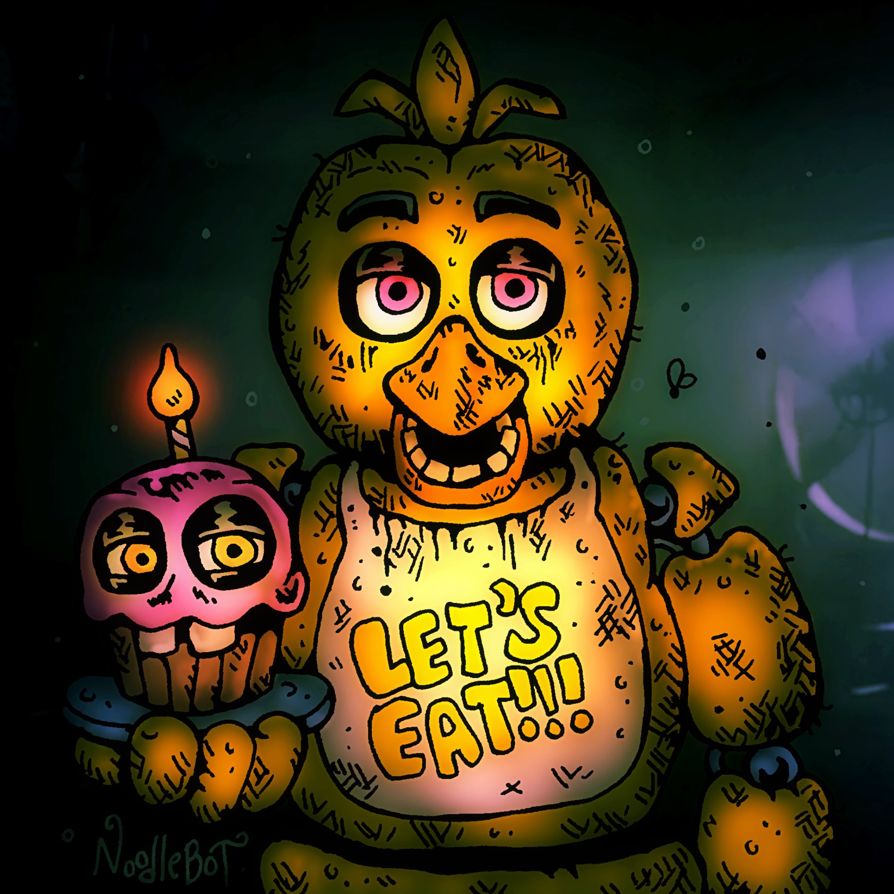 Let's Eat!!! (FNAF Fanart)