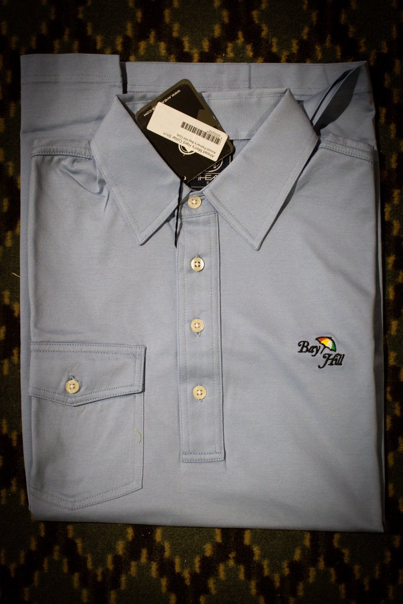 APBayHill's tweet photo. A polo that is perfectly Palmer-esque…👕
Grab a Bay Hill “Palmer Pocket” polo today and dress like Arnie did!
#BayHill | #ThrowbackMonth https://t.co/6Jqk0rtNkV