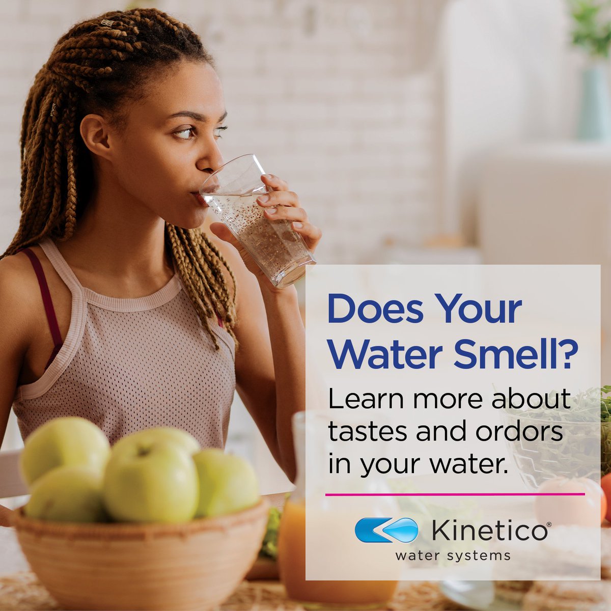 Does Your Water Smell Bad? 
Learn more about tastes and odors in water - What are the causes, and how can they be treated? 

ow.ly/zG9w50Q7ve5
 #drinkingwater #Kinetico #chlorinewater #waterquality #Kineticowater #water #tapwater #wellwater #softwater #hardwater