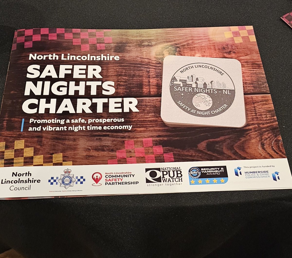 VidecomNorthern's tweet photo. A huge well done &amp; thankyou to Tracey &amp; Cathy and the whole team at @csp_nl for a brilliant and informative event this morning at @TheBathsHall in #scunthorpe for their launch of the new Safer Nights initiative! Some amazing @HumbersidePCC funding initiatives on show too! #cctv https://t.co/EYudr6yfUg