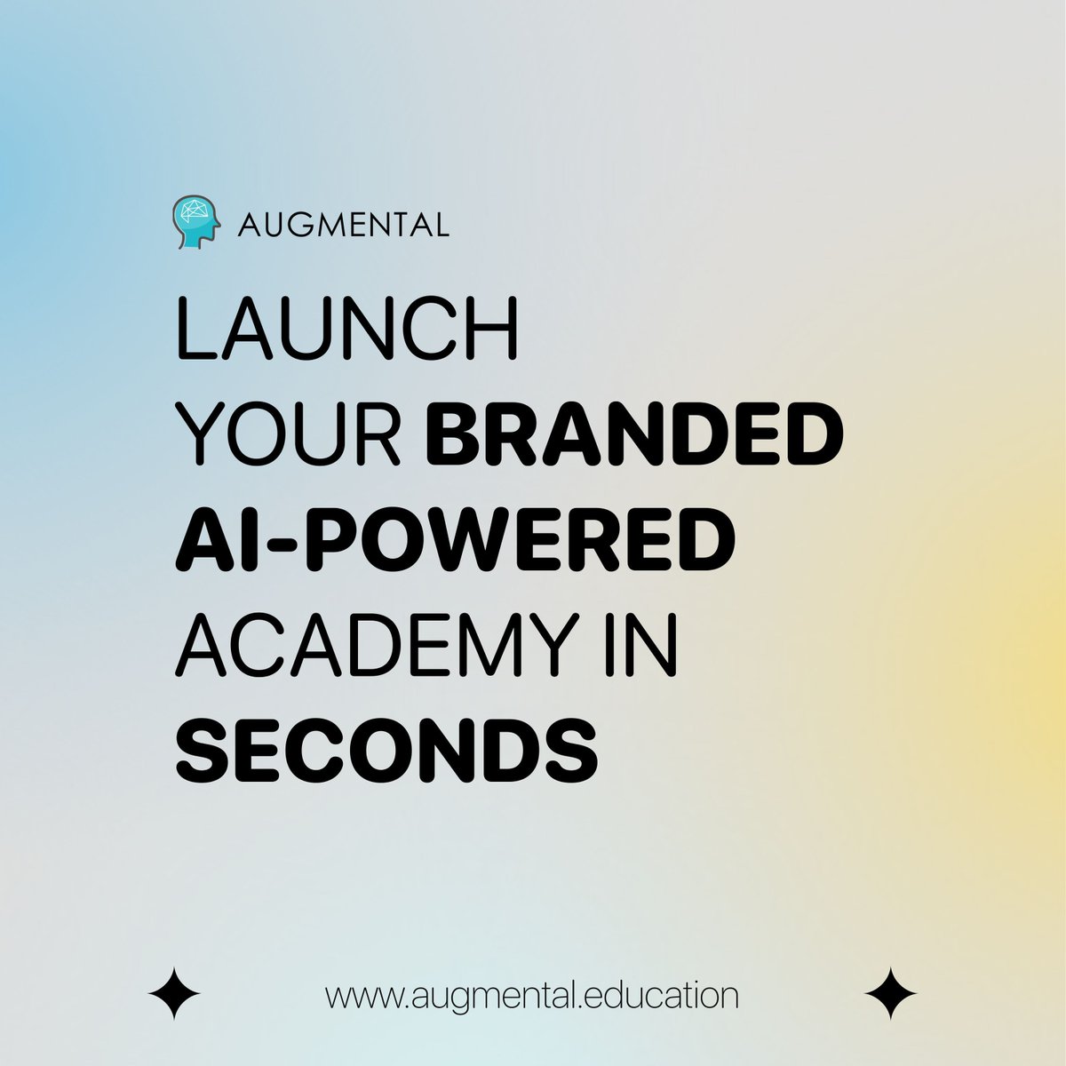 AugmentalEdu's tweet photo. Exciting News for Content Creators, Edupreneurs, and educators!👇

Transform your knowledge into your own thriving online academy in SECONDS with our AI-powered platform.✨

Sign up today and start for FREE!
https://t.co/o5keg8AZaz

#Augmental #OnlineLearning #GenerativeAI #GenAI https://t.co/SjQEUK3dwm