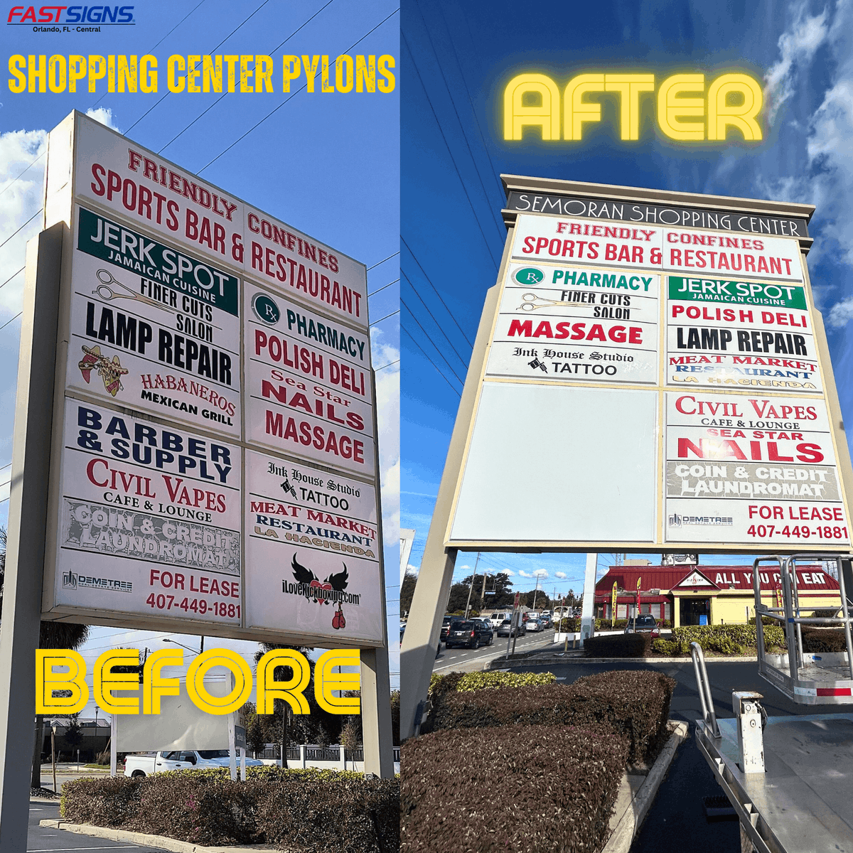 FastsignsOrland's tweet photo. Check out our new sign and feel the magic! It's like a marketing boost with increased visibility, brand recognition, and attracting more customers! ✨🔥 

#FASTSIGNSOrlandoCentral #FASTSIGNS #Orlandosignshop #Signmagic #BoostYourBiz https://t.co/iQOasq7ake
