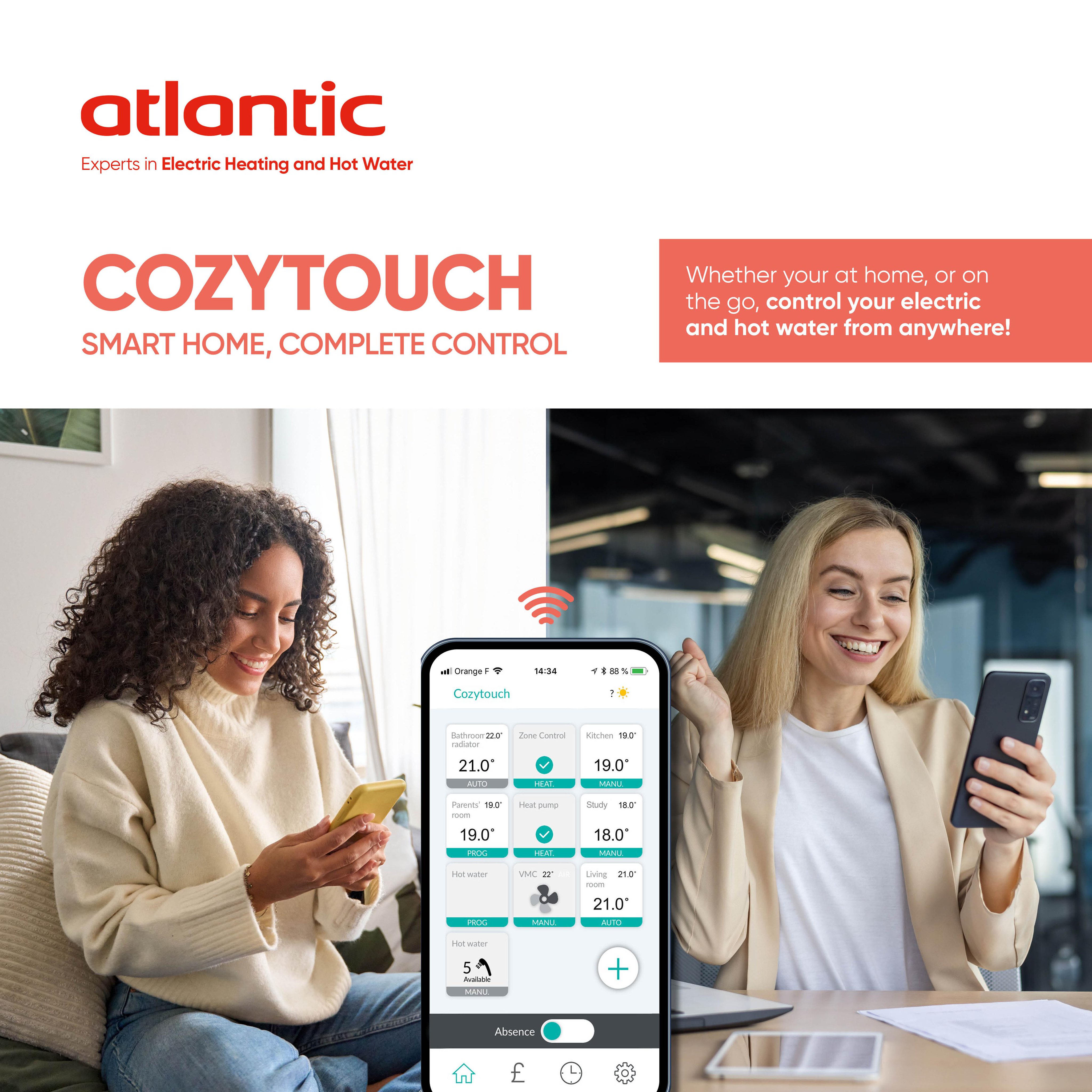 Atlantic CozyTouch controller