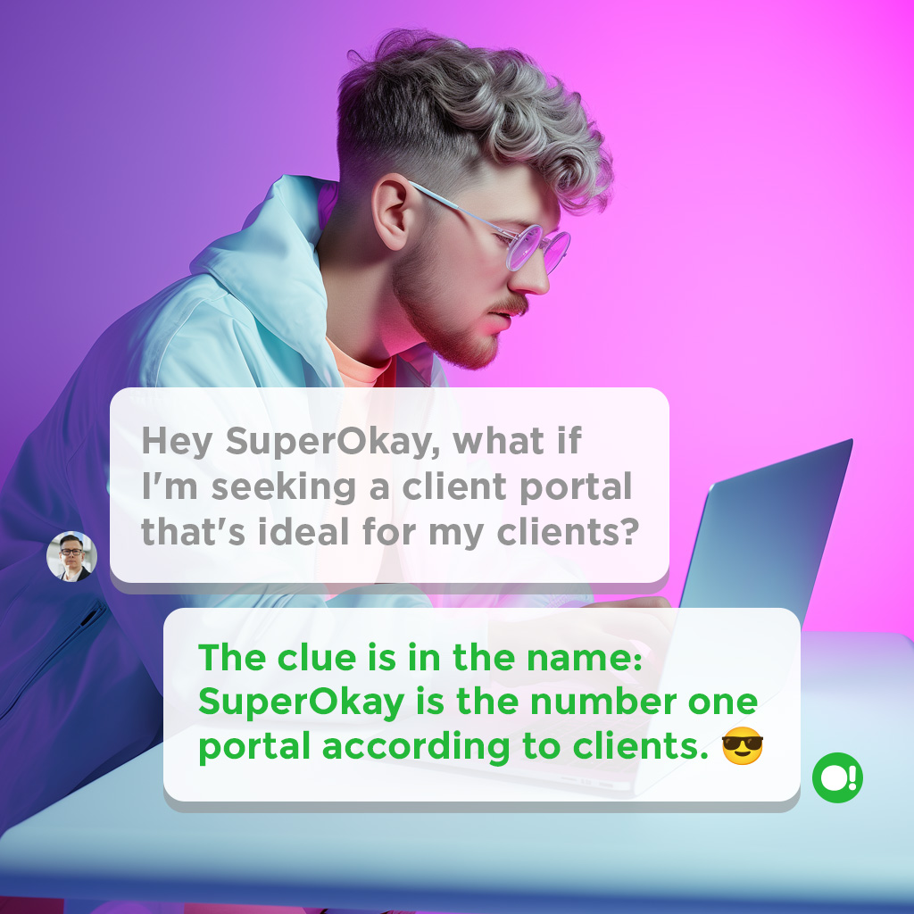 ThisIsSuperOkay's tweet photo. Calling all #digitalnomads ! Now you can get SuperOkay’s client portal for a stylish vibe and feel - Look professional even when traveling around the globe!

Try it out today - your first portal is 100% free FOREVER: https://t.co/7yXoHTKPuM

#nomadlife #digitalnomad #nomads https://t.co/dhgOL5l6RU