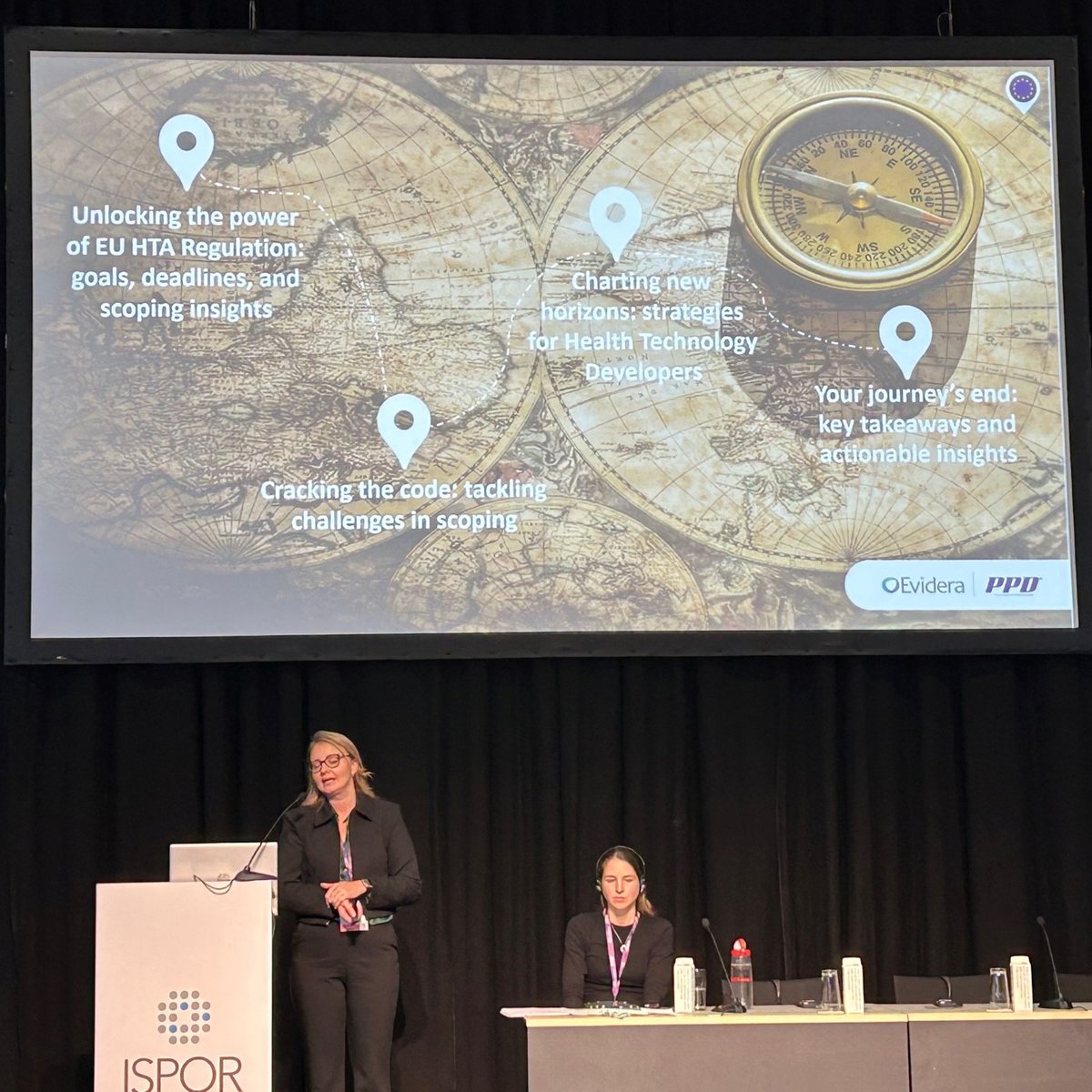 evideraglobal's tweet photo. Standing room only! 👏

Paulina Rolska-Wójcik and Jessica Griffiths, members of our value and access consulting team, presented a HEOR Theater session on the new EU HTA regulation in front of an overflow crowd at #ISPOREurope. https://t.co/8zFxvZ9OCz
