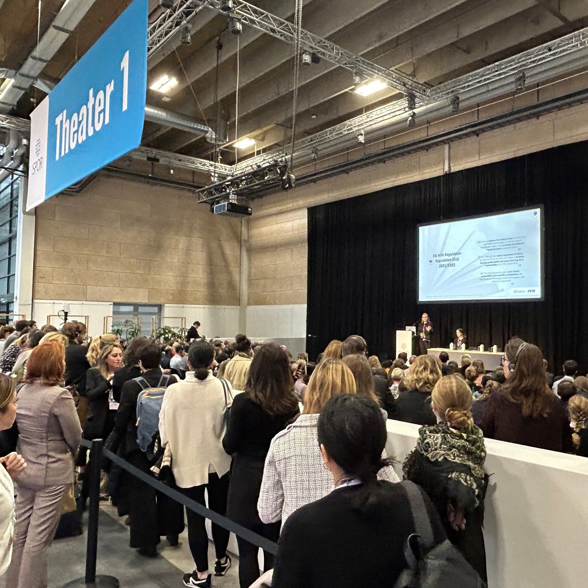 evideraglobal's tweet photo. Standing room only! 👏

Paulina Rolska-Wójcik and Jessica Griffiths, members of our value and access consulting team, presented a HEOR Theater session on the new EU HTA regulation in front of an overflow crowd at #ISPOREurope. https://t.co/8zFxvZ9OCz