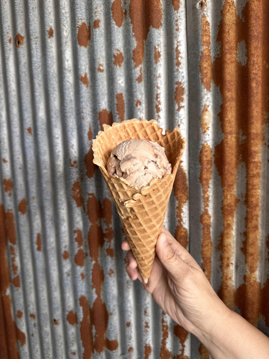 Hot Cocoa ice cream is in the cabinet for the holidays. Vanilla ice cream with hot cocoa mix, chocolate swirl and marshmallows!