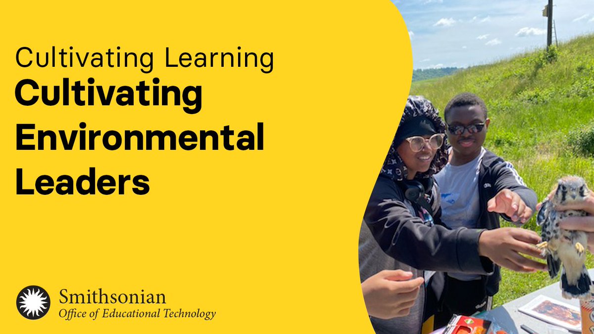 Learning Lab (@smithsonianlab) on Twitter photo Want to help high-school students understand their potential to take environmental action? Join us & <a href="/SIAffiliates/">@SIAffiliates</a> on Tues, 11/14 from 4–5 PM ET for a LIVE & interactive session. You'll leave with classroom-ready resources & strategies to inspire: youtube.com/watch?v=wLHwO5… Want to help high-school students understand their potential to take environmental action? Join us & <a href="/SIAffiliates/">@SIAffiliates</a> on Tues, 11/14 from 4–5 PM ET for a LIVE & interactive session. You'll leave with classroom-ready resources & strategies to inspire: youtube.com/watch?v=wLHwO5…