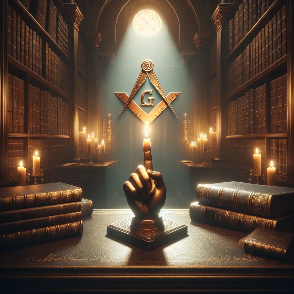 The symbolism of silence in Freemasonry speaks volumes: a reminder of the power of listening, learning, and the wisdom found in quiet reflection. #Freemasonry #SilenceIsGolden