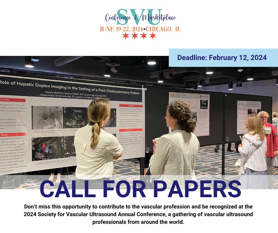 Society for Vascular Ultrasound tweet media