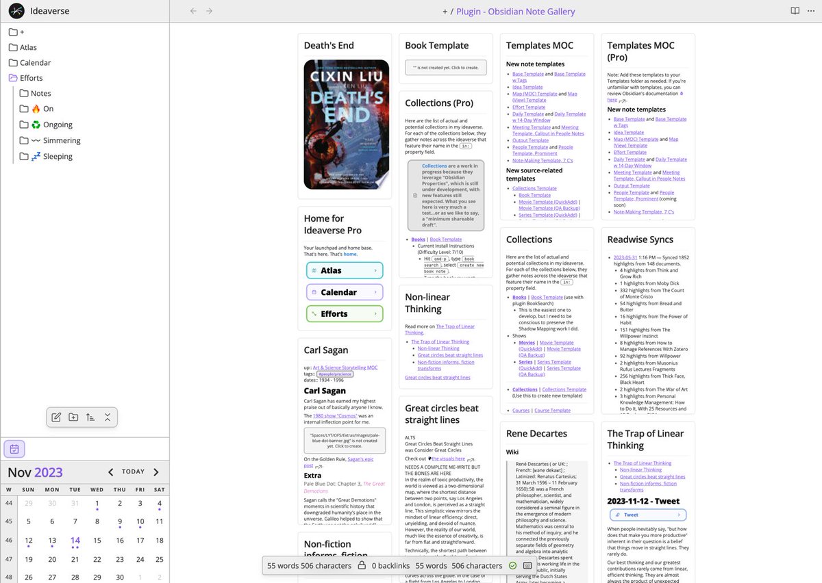 Nick Milo tweet media