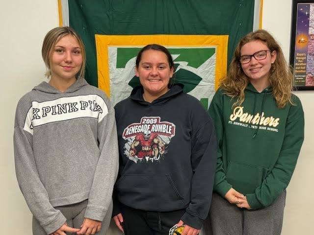 Congrats to Mikala B., Alyssa C., Isa F., and Lillian F.  for being nominated for this week's PPI Panther Spotlight.