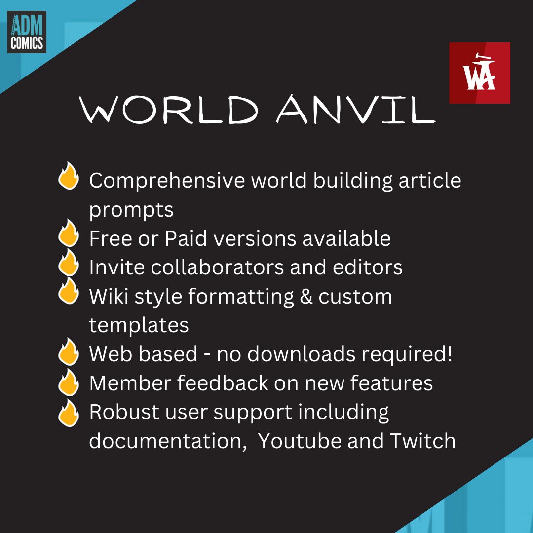 atticdoormedia's tweet photo. Over the years, we've experimented with a variety of software tools to help organize and craft the worlds in our stories. We're excited to share some insights on the ones we've found most useful.

Got another tool you use? Tag it Here!

#ComicBookWriting #CreativeTools https://t.co/eXgDXhCLOn