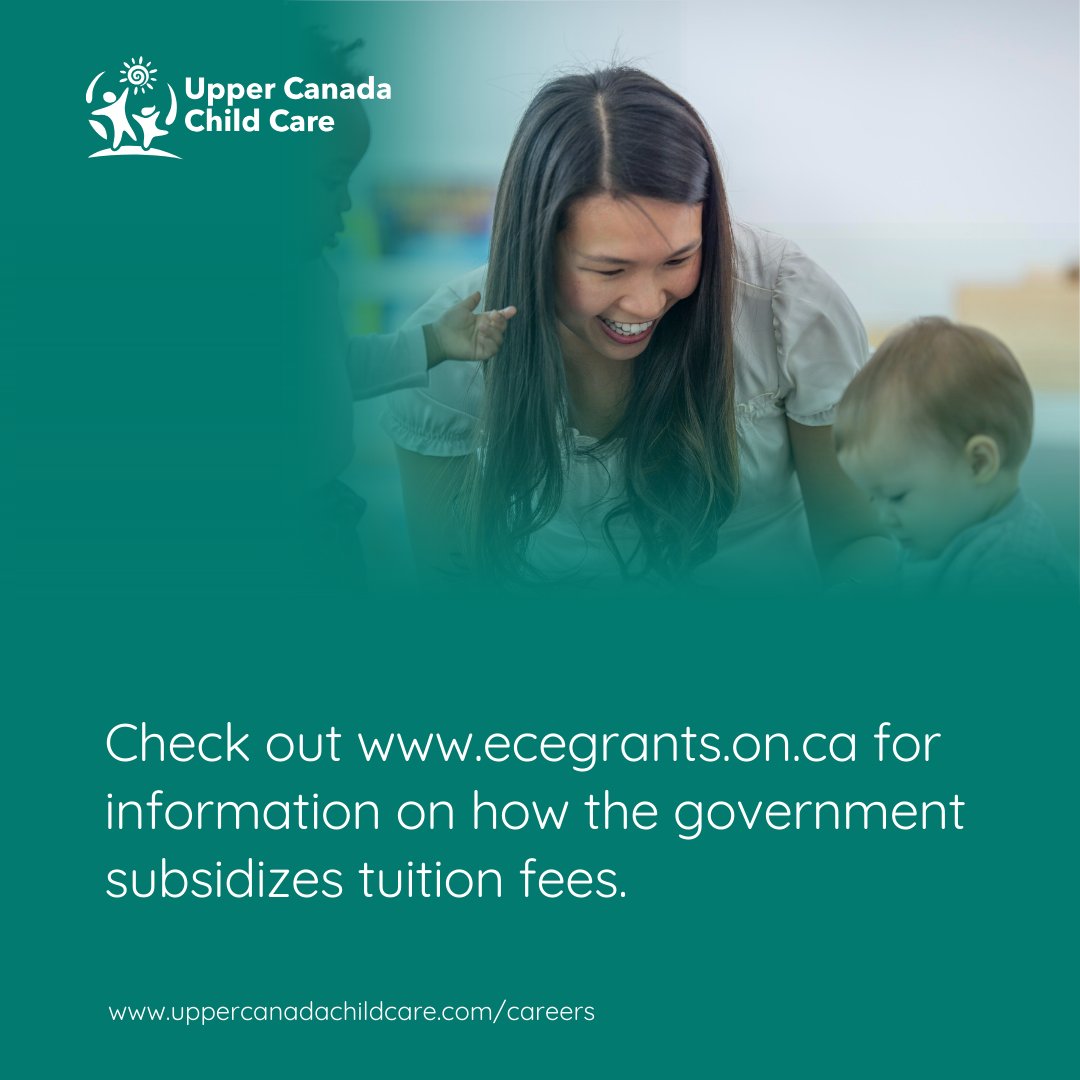 UCCCChildCare's tweet image. Ever thought about starting a career in Early Childhood Education but worried about the costs? Good news: your dream career in ECE is more accessible than you think!

Kickstart your ECE journey for free through apprenticeship programs at applicable colleges. 
#ECEMatters