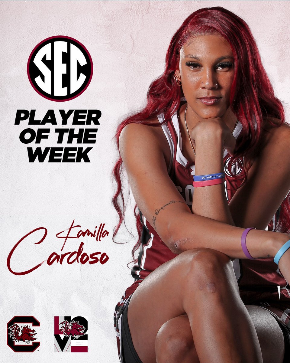 Week 1 ➡️ Award 1 @Kamillascsilva is your @SEC Player of the Week!