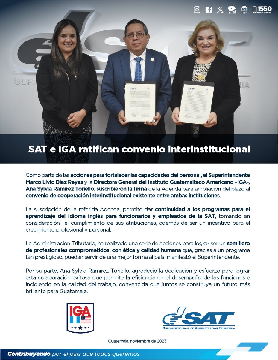 SAT Guatemala tweet media