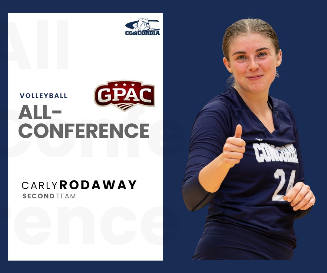 🏅 Second Team All-GPAC 🏅

🏐 <a href="/carly_rodaway/">Carly Rodaway</a> | Lincoln, NE

🗒️ 3x All-GPAC; 2023: 202 kills (2.35/set) and .281 hitting%; 665 career kills as a Bulldog.
