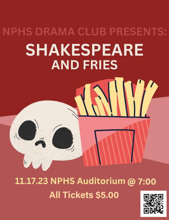 This Friday- an original production by the <a href="/NPHS_Canucks/">North Plainfield HS</a> Drama Club! Scan the QR code for tickets. #npsdarts